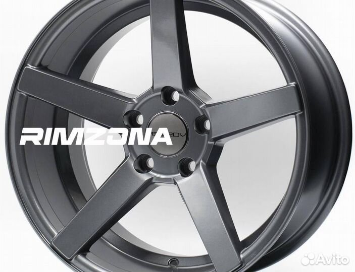 Литые диски в стиле vossen R17 5x105 srt. Легкость