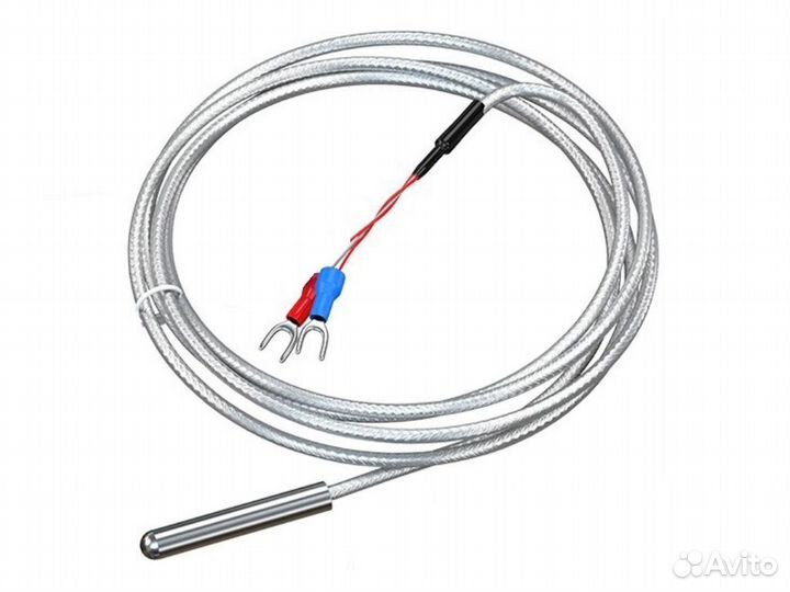 Датчик температуры PT1000 2pin (100.+200C)
