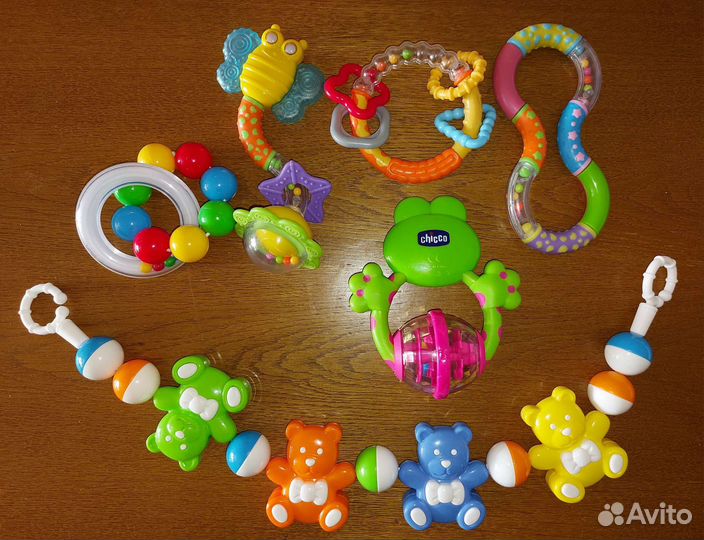 Игрушки погремушки