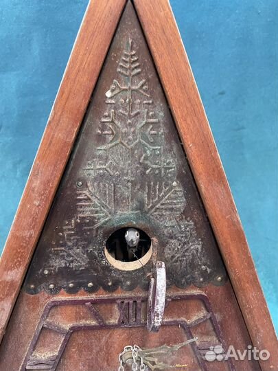 Настенне часы с кукушкой СССР