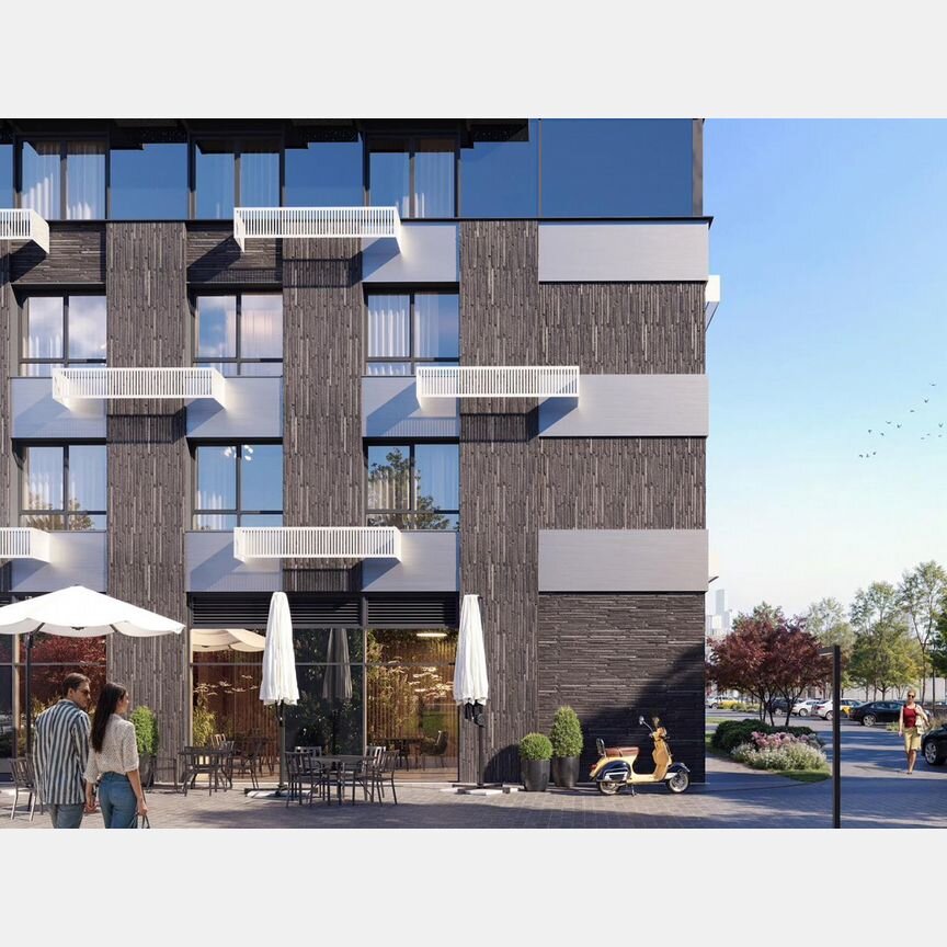 1-к. апартаменты, 22,5 м², 14/23 эт.