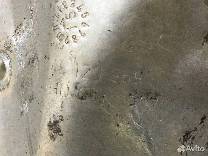 Б/У Экран тепловой турбокомпрессора#001