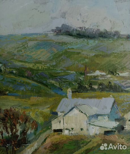 Картина маслом на холсте пейзаж