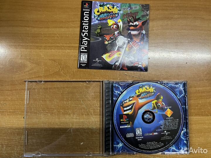 PS1 Crash Bandicoot Warped