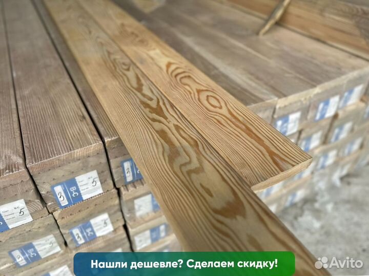 Палубная доска лиственница