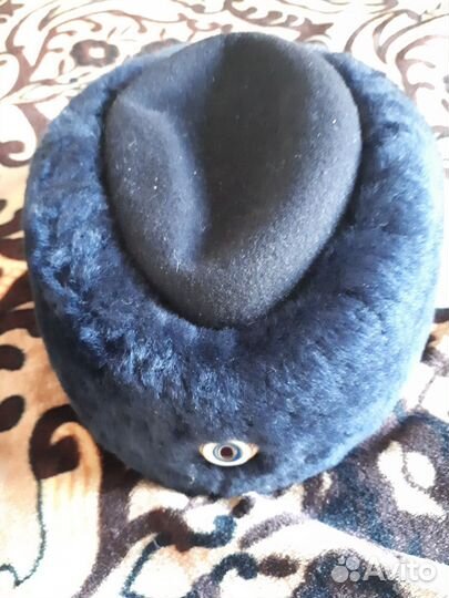 Шапка зимняя полиция женская