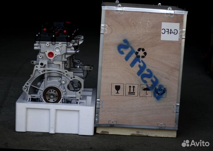 Новый двигатель 1.4л. G4fа на KIA RIO 2012-2017