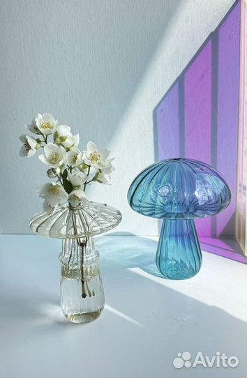 Ваза гриб для цветов