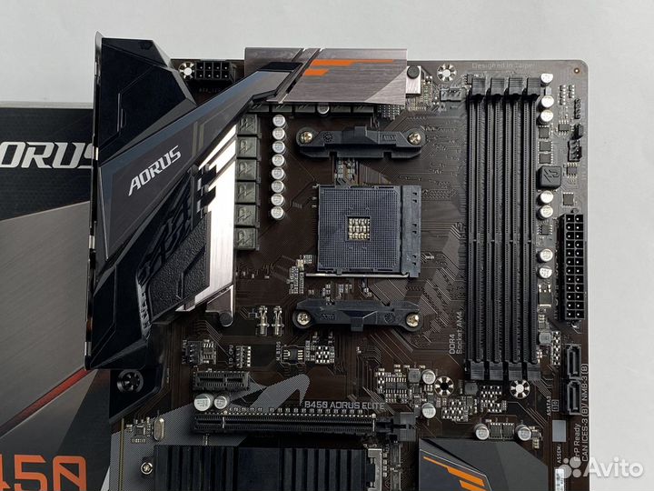 Материнская плата Gigabyte B450 Aorus Elite / AM4