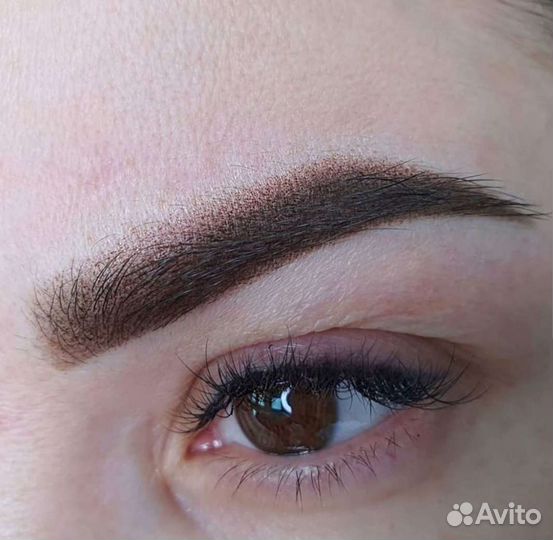 Перманентный макияж брови губы веки