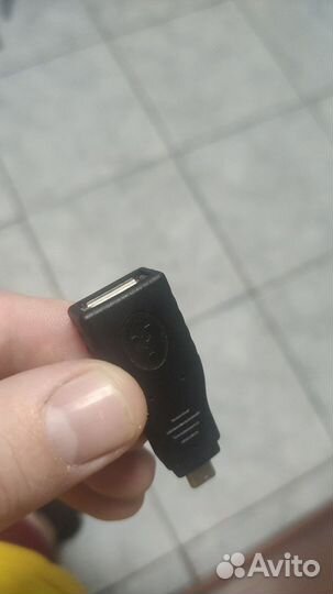 Microusb - usb otg переходник