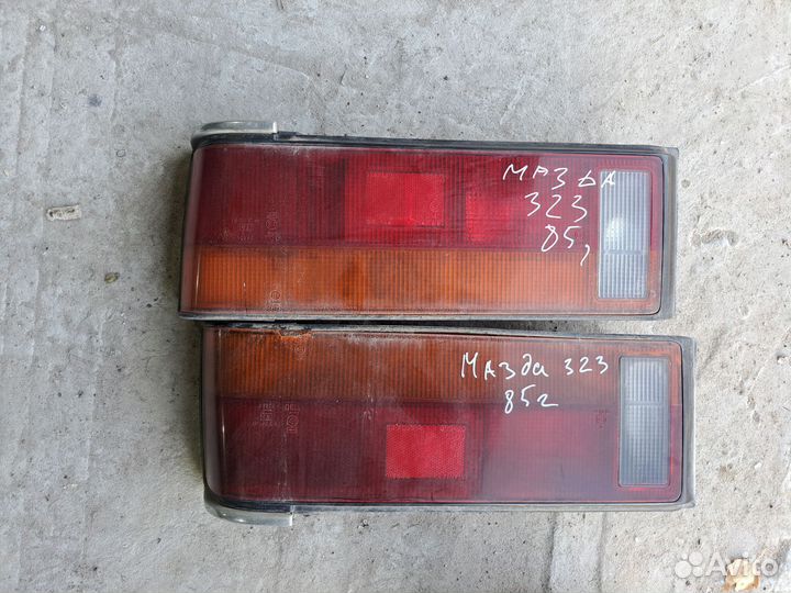 Задние фонари mazda 323