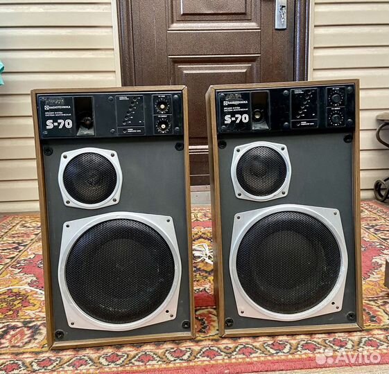 Радиотехника s70 и усилитель кумир у-001