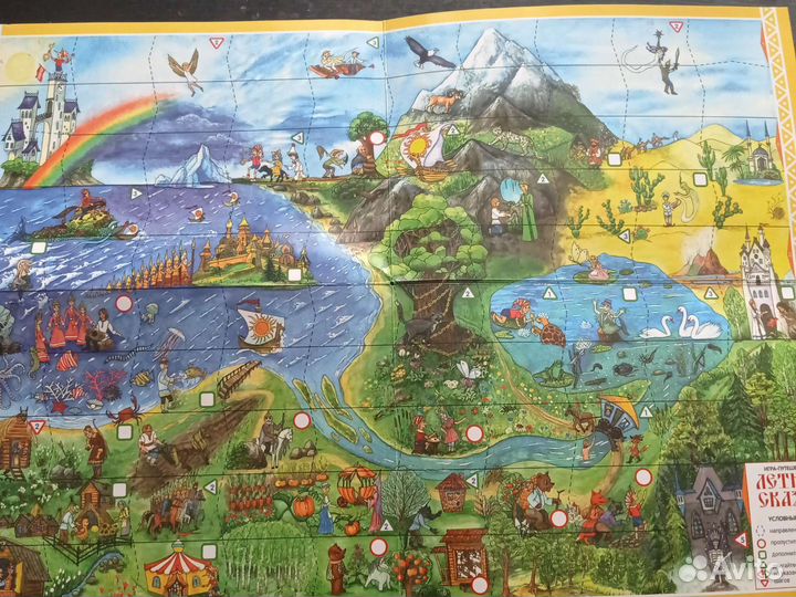 Настольная игра ходилка