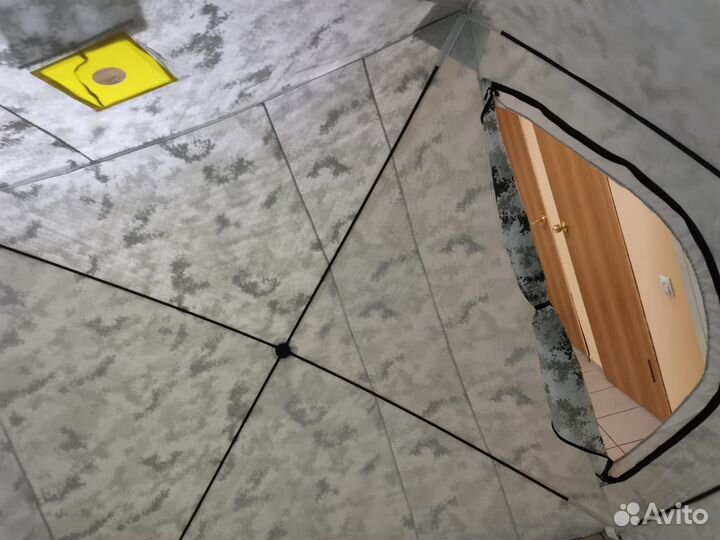 Палатка зимняя куб 2201 220*220*230 трехслойная