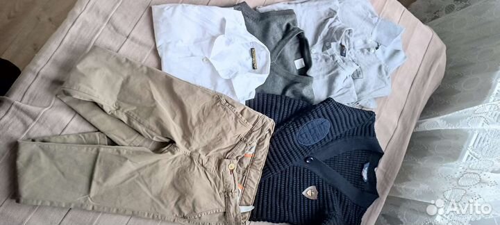 Вещи пакетом на мальчика 122