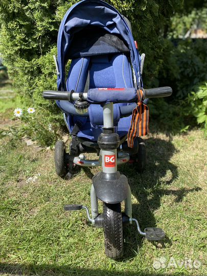 Велосипед коляска с ручкой