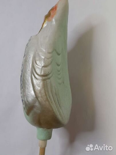 Ёлочная стеклянная игрушка СССР 