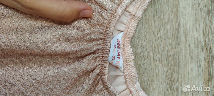 Платья на девочку пакетом 74-80