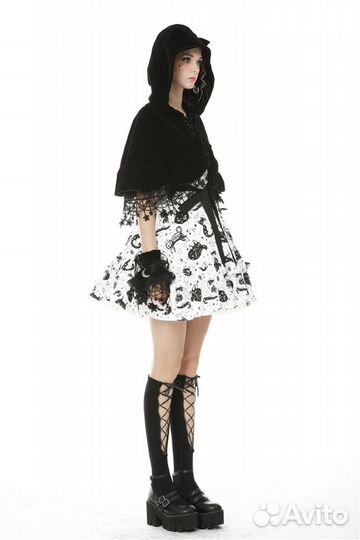 Бархатные митенки Stars