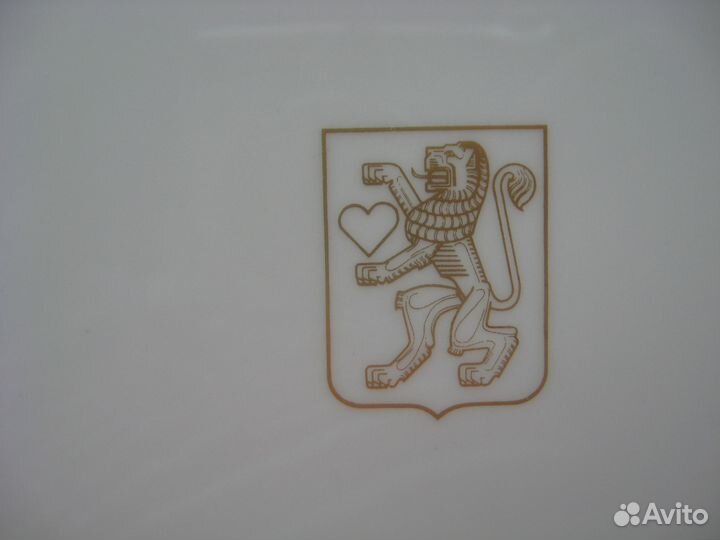 Чайная тройка антикварная Фюрстенберг подарок