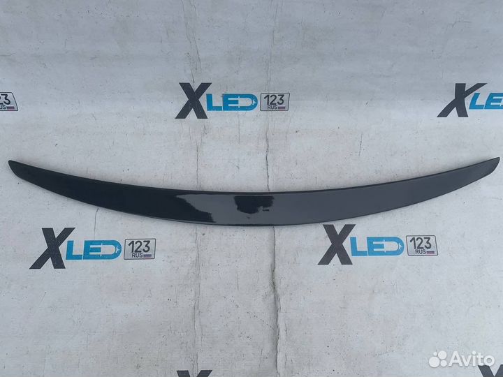 Спойлер Mercedes W222 S222 AMG чёрный глянец