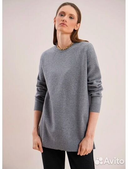 Джемпер ostin серый