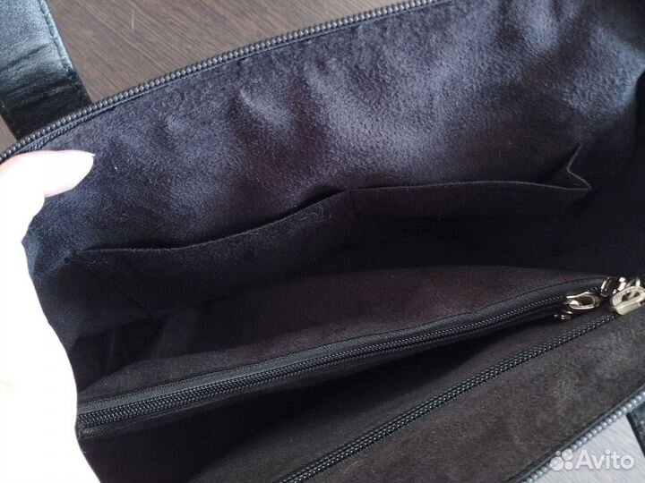 Сумка женская натуральная из кожи питона и ската