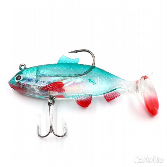 Приманка оснащенная Namazu PVC Carp 100мм 31гр