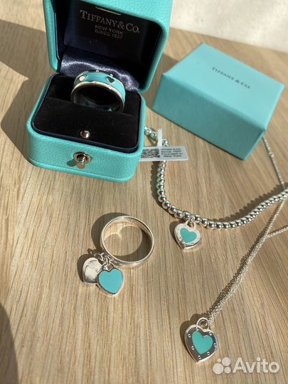 Серебряное кольцо Tiffany
