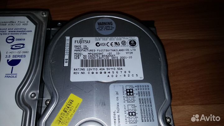 Жёсткие диски HDD IDE 3.5