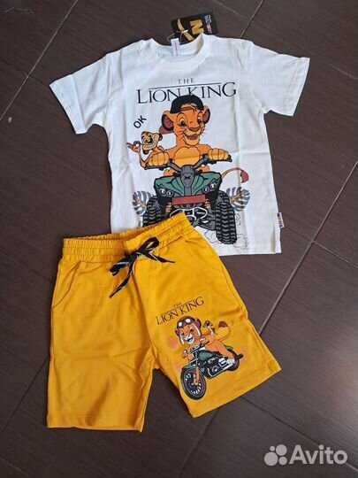 Костюм на мальчика Футболка+шорты