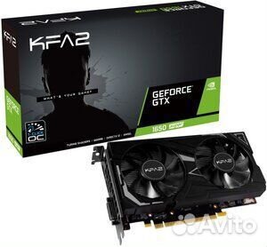 Видеокарта KFA2 GeForce GTX 1650 X Black