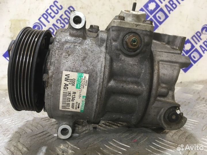 Компрессор кондиционера Volkswagen Passat B6 седан