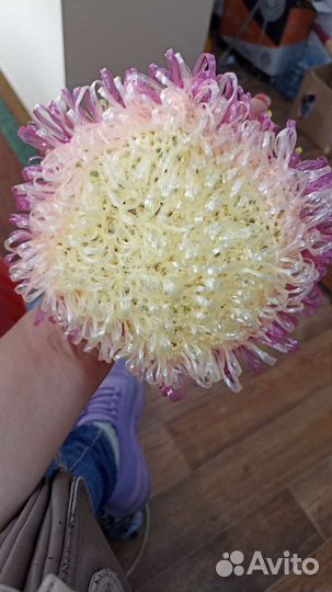 Мочалки ручной вязки