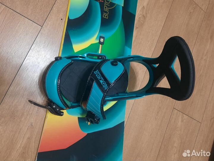 Сноуборд burton+крепления burton+футляр