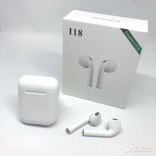 Беспроводные наушники TWS i18 bluetooth