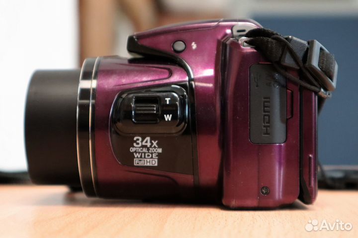 Фотоаппарат-ультразум Nikon Coolpix L830 (34х)