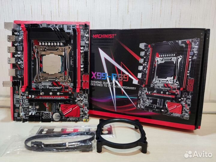 Комплект intel E5 2666v3 + Machinist X99-RS9