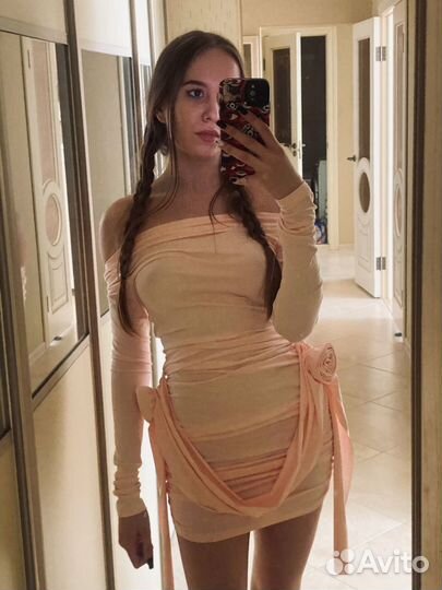 Вечернее платье мини