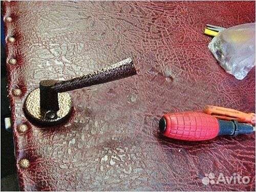 Обивка Двери Дермантином Утепление Двери под валик