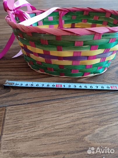 Корзина плетеная, Корзина из ивовой лозы