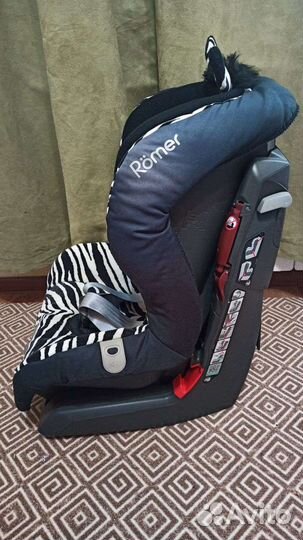 Автокресло Britax Roemer King Plus zebra