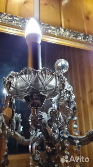 Зеркало с канделябрами