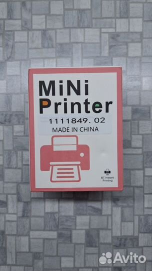 Мини портативный карманный мгновенный принтер