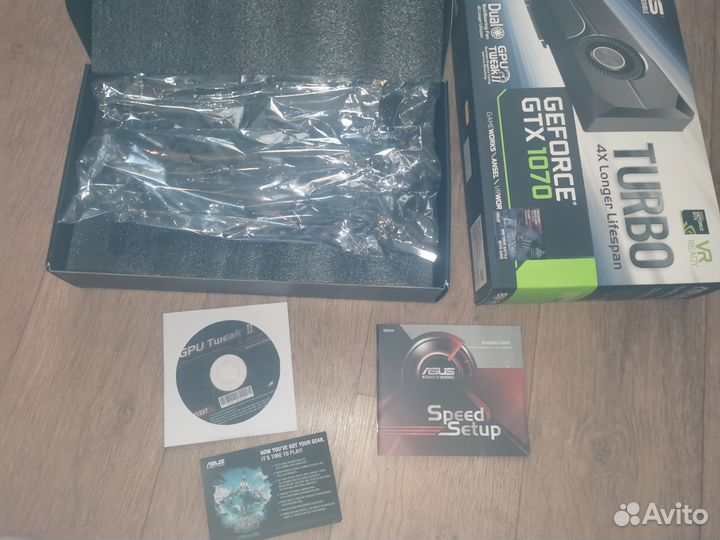 Видеокарта Asus turbo Gtx 1070