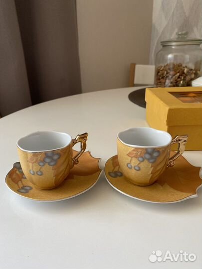 Кофейные чашки 2 шт