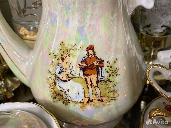 Кофейный сервиз новый на 6 персон