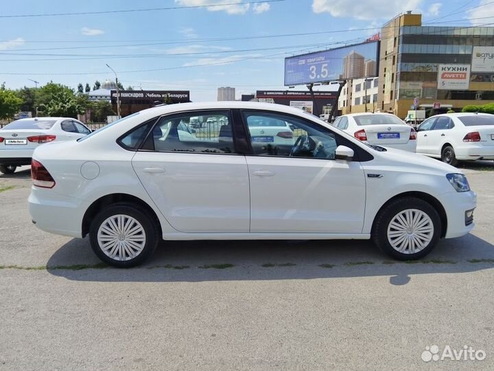 Volkswagen Polo 1.6 AT, 2019, 84 023 км