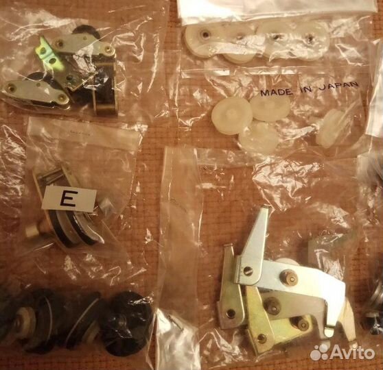 Новые из Японии запчасти для аудиомагнитофонов